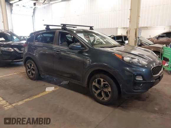 2021 Kia Sportage LX with VIN KNDPMCAC6M7913730, listed as a IAAI auction lot 41644714 with 89,191 mi miles and . Bid and sale history available at carsss.com. Image 1.