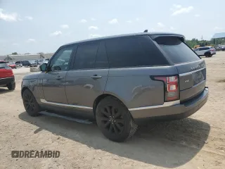 2016 Land Rover Range Rover HSE with VIN SALGS2VF7GA273001, listed as a Copart auction lot 59307705 with 120,691 mi miles and Clean title. Bid and sale history available at DreamBid. Image 2.