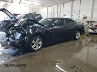 2013 Dodge Charger SE with VIN 2C3CDXBG6DH617011, listed as a Copart auction lot 87272084 with 43,465 mi miles and Salvage Title. Bid and sale history available at carsss.com. Image 1.