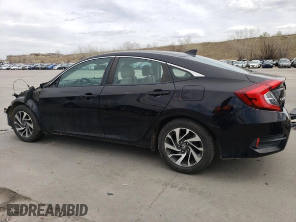 2017 Honda Civic EX with VIN 19XFC2F85HE038627, listed as a Copart auction lot 52527175 with 87,515 mi miles and Salvage Title. Bid and sale history available at DreamBid. Image 2.