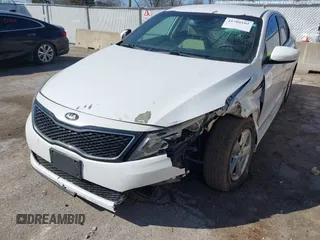 2014 Kia Optima LX with VIN 5XXGM4A73EG322983, listed as a IAAI auction lot 41708101 with 84,334 mi miles. Bid and sale history available at carsss.com. Image 6.