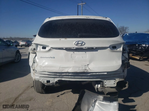 2019 Hyundai Santa Fe SE with VIN 5NMS23AD3KH111392, listed as a Copart auction lot 48485935 with 88,472 mi miles and Salvage Title. Bid and sale history available at carsss.com. Image 6.