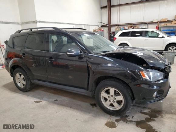 2011 Mitsubishi Outlander LS with VIN JA4JT3AX8BU607181, listed as a Copart auction lot 64453604 with 201,295 mi miles and Salvage Title. Bid and sale history available at carsss.com. Image 4.