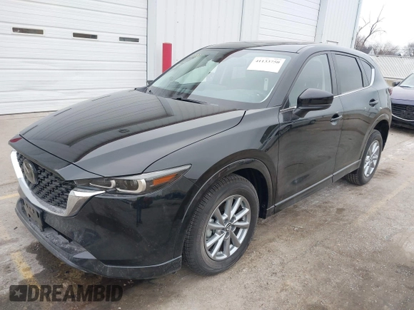 2025 Mazda CX-5 2.5 S Preferred Package with VIN JM3KFBCL9S0539686, listed as a IAAI auction lot 41133750 with 1,320 mi miles. Bid and sale history available at carsss.com. Image 2.