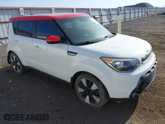 2016 Kia Soul + z VIN KNDJP3A55G7252937, wystawiony jako IAAI lot #42130432 z przebiegiem 70 421 mil mil oraz . Historia ofert i sprzedaży dostępna na DreamBid. Obrazek 1.