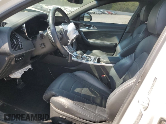 2022 Kia Stinger GT2 with VIN KNAE55LC7N6101872, listed as a Copart auction lot 68323304 with 45,305 mi miles and Salvage Title. Bid and sale history available at DreamBid. Image 7.