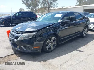 2011 Ford Fusion SPORT with VIN 3FAHP0KC0BR155730, listed as a IAAI auction lot 41926014 with 183,390 mi miles. Bid and sale history available at carsss.com. Image 2.