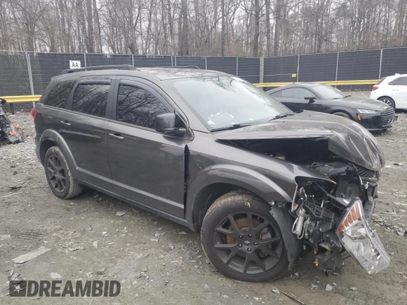 2019 Dodge Journey SE with VIN 3C4PDCBB5KT694449, listed as a Copart auction lot 44247545 with Not Provided miles and Salvage Title. Bid and sale history available at DreamBid. Image 4.