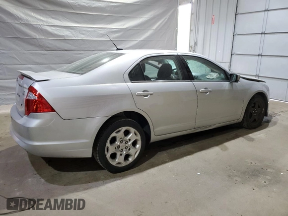 2010 Ford Fusion SE with VIN 3FAHP0HA2AR356436, listed as a Copart auction lot 58396205 with 97,546 mi miles and Salvage title. Bid and sale history available at DreamBid. Image 3.