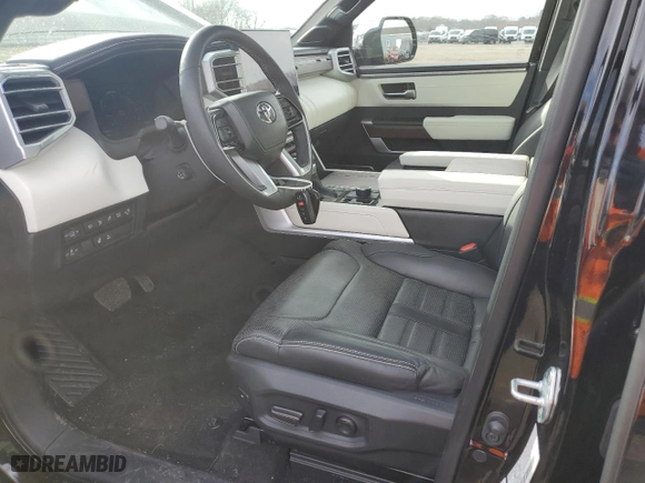 2023 Toyota Sequoia SR5 with VIN 7SVAAABA8PX018069, listed as a Copart auction lot 45392585 with 19,514 mi miles and Salvage Title. Bid and sale history available at carsss.com. Image 7.