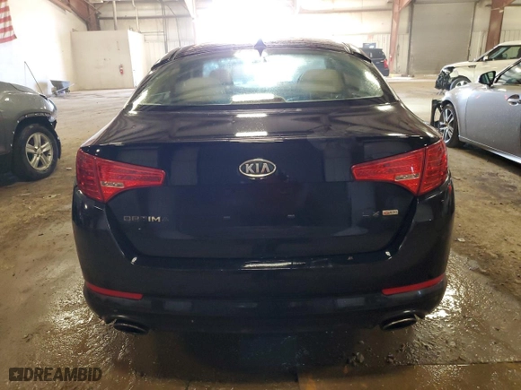 2011 Kia Optima EX with VIN KNAGN4A77B5050643, listed as a Copart auction lot 48662785 with 189,910 mi miles and Clean Title. Bid and sale history available at carsss.com. Image 6.