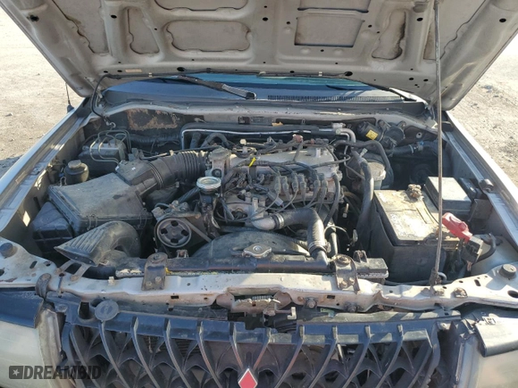 2001 Mitsubishi Montero Sport ES with VIN JA4MT21HX1P066745, listed as a Copart auction lot 43509375 with 266,130 mi miles and Salvage Title. Bid and sale history available at carsss.com. Image 12.