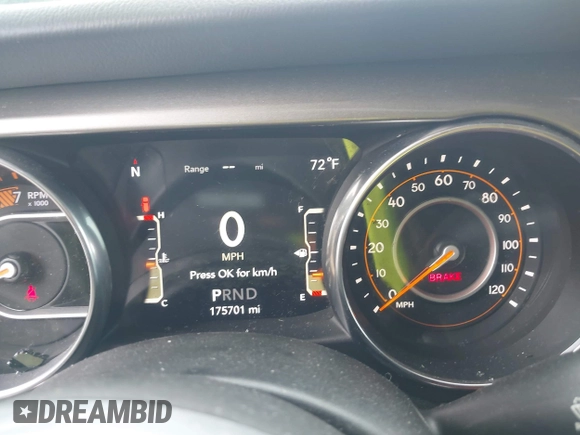 2019 Jeep Wrangler Unlimited Sahara with VIN 1C4HJXEN2KW558851, listed as a IAAI auction lot 42205584 with 175,701 mi miles and . Bid and sale history available at DreamBid. Image 15.