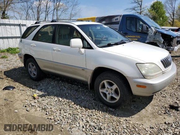 2002 Lexus RX 300 with VIN JTJHF10U020265852, listed as a Copart auction lot 54003855 with 140,839 mi miles and Clean Title. Bid and sale history available at carsss.com. Image 4.