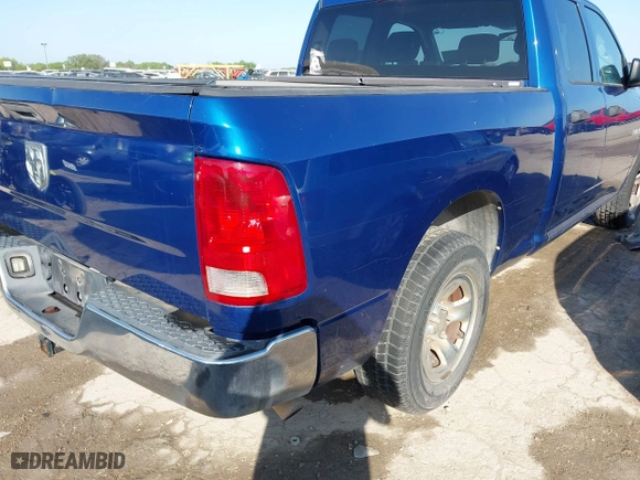 2010 Dodge Ram 1500 ST with VIN 1D7RB1GK7AS231178, listed as a IAAI auction lot 41907143 with 1 mi miles. Bid and sale history available at carsss.com. Image 6.