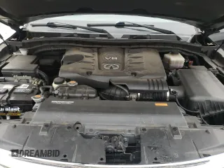 2012 Infiniti QX56 7-passenger with VIN JN8AZ2NF9C9519801, listed as a Copart auction lot 78795434 with 148,902 mi miles and Salvage Title. Bid and sale history available at carsss.com. Image 12.