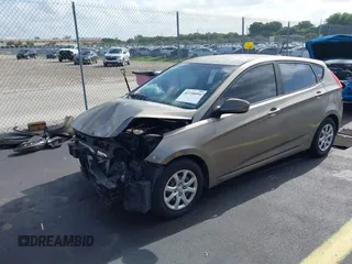 2012 Hyundai Accent GS with VIN KMHCT5AE1CU007575, listed as a IAAI auction lot 42720094 with 132,118 mi miles and . Bid and sale history available at DreamBid. Image 2.