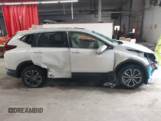 2022 Honda CR-V EX-L z VIN 2HKRW2H83NH653721, wystawiony jako IAAI lot #42340886 z przebiegiem 33 524 mil mil oraz . Historia ofert i sprzedaży dostępna na DreamBid. Obrazek 13.