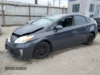2014 Toyota Prius Four z VIN JTDKN3DU6E0386410, wystawiony jako Copart lot #53746755 z przebiegiem Nie podano mil oraz Szkoda całkowita • Salvage title. Historia ofert i sprzedaży dostępna na DreamBid. Obrazek 1.