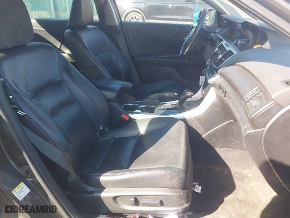 2015 Honda Accord Sedan EX-L with VIN 1HGCR2F85FA005503, listed as a IAAI auction lot 41792284 with 144,404 mi miles. Bid and sale history available at carsss.com. Image 5.