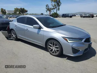 2020 Acura ILX Premium with VIN 19UDE2F71LA005131, listed as a Copart auction lot 54714075 with 74,358 mi miles and Salvage title. Bid and sale history available at DreamBid. Image 4.