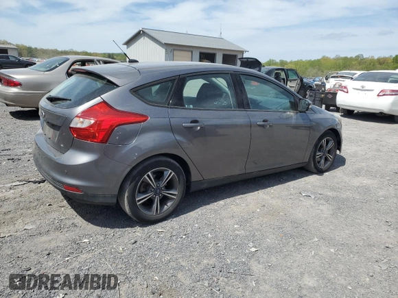2014 Ford Focus SE with VIN 1FADP3K25EL402461, listed as a Copart auction lot 53509715 with 160,255 mi miles and Clean Title. Bid and sale history available at carsss.com. Image 3.