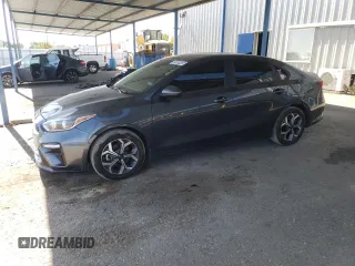 2021 Kia Forte LXS with VIN 3KPF24ADXME279287, listed as a Copart auction lot 58619325 with 83,255 mi miles and Salvage title. Bid and sale history available at DreamBid. Image 1.
