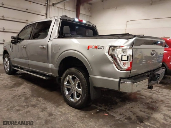 2023 Ford F-150 XL with VIN 1FTFW1E53PKF19710, listed as a IAAI auction lot 41735668 with 17,980 mi miles. Bid and sale history available at carsss.com. Image 3.