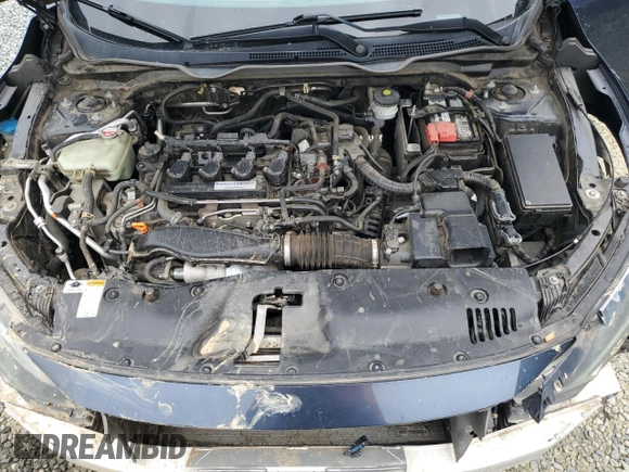 2016 Honda Civic Sedan EX-L with VIN 19XFC1F74GE025416, listed as a Copart auction lot 48237825 with 157,272 mi miles and Salvage Title. Bid and sale history available at carsss.com. Image 12.