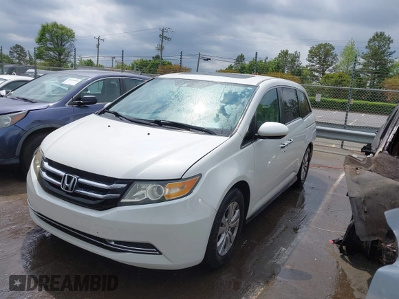 2015 Honda Odyssey EX-L with VIN 5FNRL5H6XFB003972, listed as a IAAI auction lot 41998663 with 171,554 mi miles and . Bid and sale history available at DreamBid. Image 17.