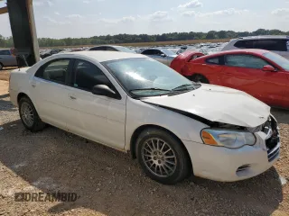 2006 Chrysler Sebring with VIN 1C3EL46X96N191300, listed as a Copart auction lot 71210704 with 216,589 mi miles and Salvage title. Bid and sale history available at DreamBid. Image 4.