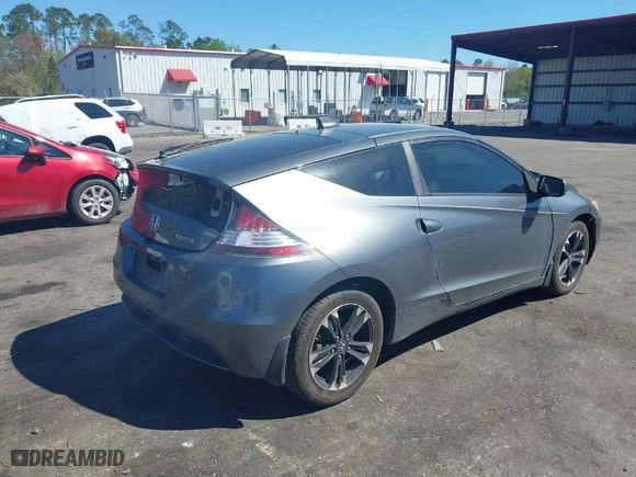 2015 Honda CR-Z EX with VIN JHMZF1D67FS000924, listed as a IAAI auction lot 41833404 with NaN miles. Bid and sale history available at carsss.com. Image 4.