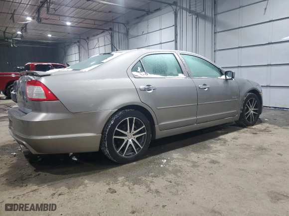 2008 Mercury Milan Premier with VIN 3MEHM08148R624267, listed as a Copart auction lot 89397645 with 236,259 mi miles and Salvage Title. Bid and sale history available at carsss.com. Image 3.