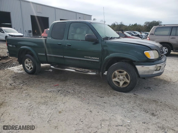 2001 Toyota Tundra Ltd with VIN 5TBBT48111S137332, listed as a Copart auction lot 88669325 with 241,073 mi miles and Salvage Title. Bid and sale history available at carsss.com. Image 4.