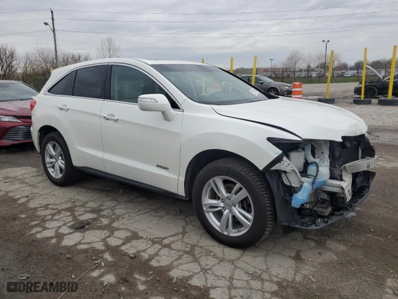 2015 Acura RDX Tech Pkg with VIN 5J8TB4H53FL012554, listed as a Copart auction lot 51771905 with 137,084 mi miles and Salvage Title. Bid and sale history available at carsss.com. Image 4.