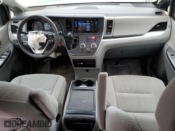 2017 Toyota Sienna LE with VIN 5TDJZ3DC0HS182825, listed as a Copart auction lot 47471655 with 141,638 mi miles and Salvage Title. Bid and sale history available at carsss.com. Image 8.
