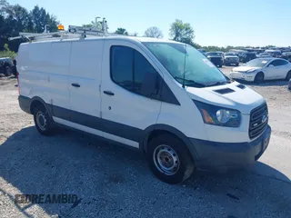 2018 Ford Transit with VIN 1FTYE1ZM0JKA39340, listed as a IAAI auction lot 41483588 with 91,512 mi miles and . Bid and sale history available at DreamBid. Image 1.