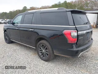 2019 Ford Expedition Max Limited z VIN 1FMJK2AT3KEA50797, wystawiony jako IAAI lot #41199092 z przebiegiem 130 849 mil mil oraz . Historia ofert i sprzedaży dostępna na DreamBid. Obrazek 3.