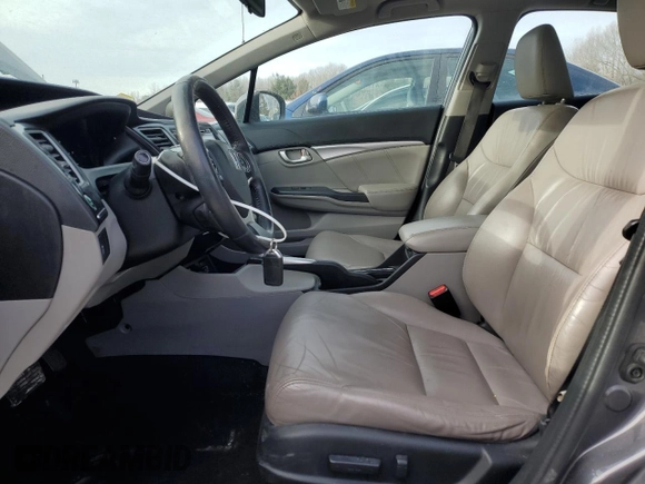 2015 Honda Civic Sedan EX-L with VIN 19XFB2F94FE061194, listed as a Copart auction lot 46219735 with 144,377 mi miles and Clean Title. Bid and sale history available at carsss.com. Image 7.