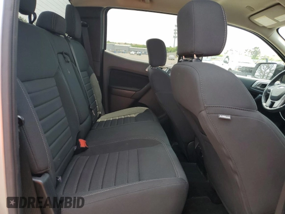 2021 Ford Ranger XL with VIN 1FTER4FH9MLD13892, listed as a Copart auction lot 59750245 with 22,932 mi miles and Salvage title. Bid and sale history available at DreamBid. Image 10.