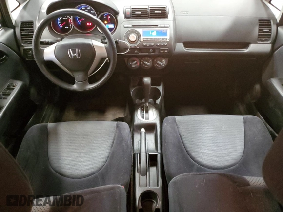 2008 Honda Fit with VIN JHMGD38438S044228, listed as a Copart auction lot 52481275 with 264,602 mi miles and Salvage Title. Bid and sale history available at carsss.com. Image 8.