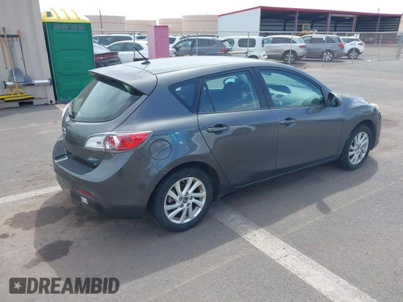 2013 Mazda 3 i Touring with VIN JM1BL1LP1D1831215, listed as a IAAI auction lot 41829352 with 26,986 mi miles and . Bid and sale history available at DreamBid. Image 4.