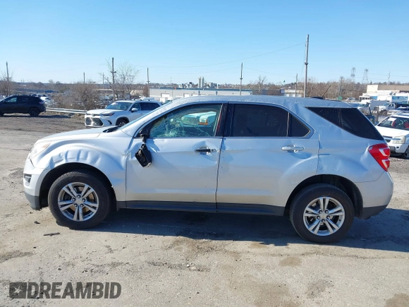 2017 Chevrolet Equinox LS with VIN 2GNALBEK8H1544612, listed as a IAAI auction lot 41717278 with 184,574 mi miles and . Bid and sale history available at carsss.com. Image 15.