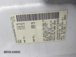 2014 Nissan Maxima S with VIN 1N4AA5AP7EC457698, listed as a IAAI auction lot 41903044 with Not Provided miles and . Bid and sale history available at DreamBid. Image 9.