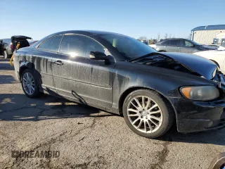 2007 Volvo C70 with VIN YV1MC68207J015632, listed as a Copart auction lot 88679475 with 205,517 mi miles and Salvage Title. Bid and sale history available at carsss.com. Image 4.