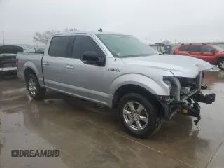 2020 Ford F-150 XL with VIN 1FTEW1C5XLKD27922, listed as a Copart auction lot 44441255 with 106,792 mi miles and Salvage Title. Bid and sale history available at carsss.com. Image 4.