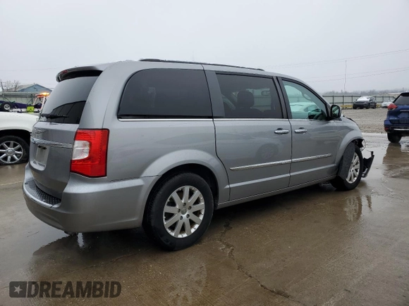 2016 Chrysler Town & Country Touring with VIN 2C4RC1BG9GR188645, listed as a Copart auction lot 44549465 with 194,697 mi miles and Salvage Title. Bid and sale history available at carsss.com. Image 3.