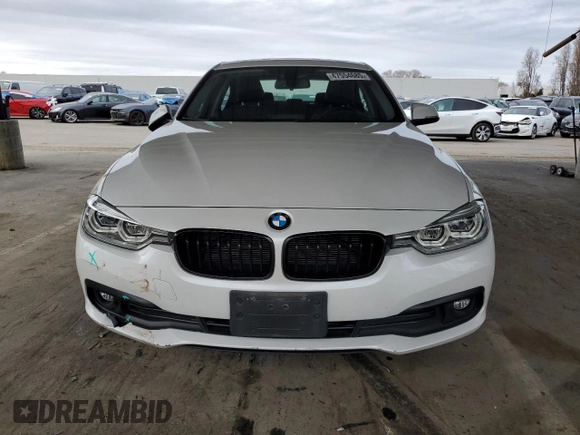 2018 BMW 3 Series 320i with VIN WBA8E1G55JNU90335, listed as a Copart auction lot 47554685 with 64,352 mi miles and Salvage Title. Bid and sale history available at carsss.com. Image 5.