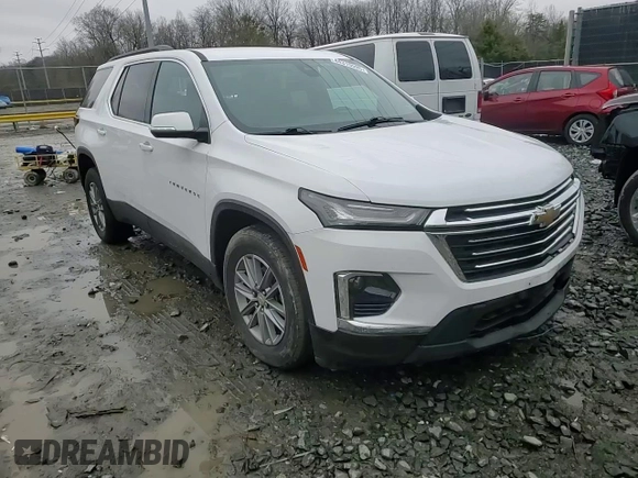 2022 Chevrolet Traverse LT Cloth with VIN 1GNEVMKW7NJ190372, listed as a Copart auction lot 44315595 with 19,791 mi miles and Salvage Title. Bid and sale history available at carsss.com. Image 12.