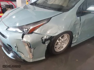 2022 Toyota Prius LE with VIN JTDL9MFU6N3041369, listed as a IAAI auction lot 41328637 with 96,424 mi miles. Bid and sale history available at carsss.com. Image 6.